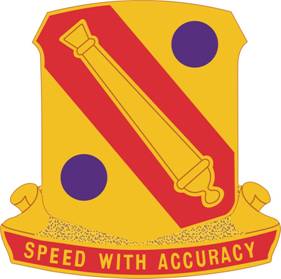 Arms of 70th Regiment, US Army