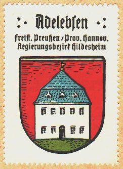 Wappen von Adelebsen/Coat of arms (crest) of Adelebsen