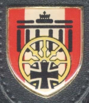 Coat of arms (crest) of the Traffic Command Berlin, German Army