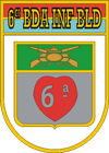 Coat of arms (crest) of the 6th Armoured Infantry Brigade - Niederauer Brigade, Brazilian Army