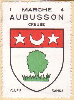 Blason de Aubusson (Creuse)