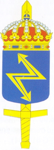 Coat of arms (crest) of the Defence Forces Command Management Center, Sweden