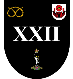 Coat of arms (crest) of the 22 Signal Regiment, British Army