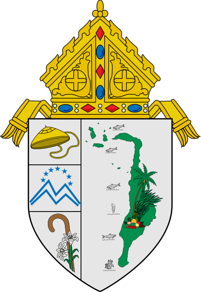 Arms (crest) of Diocese of San Jose de Antique
