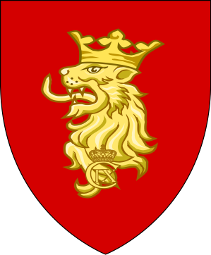 Coat of arms (crest) of the Home Guard Regional District West, Denmark