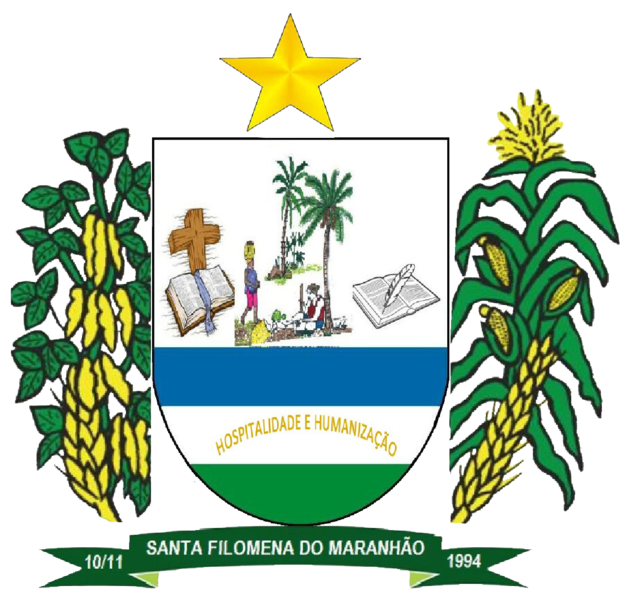 Coat of arms (crest) of Santa Filomena do Maranhão