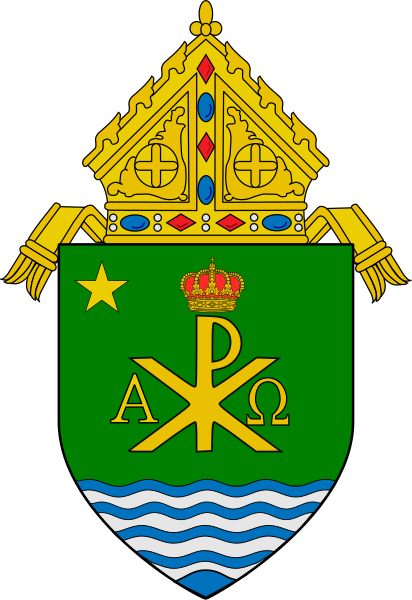 Arms (crest) of Diocese of Tagum