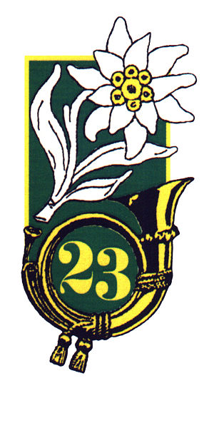 Coat of arms (crest) of the 23rd Jaeger Battalion, Austrian Army