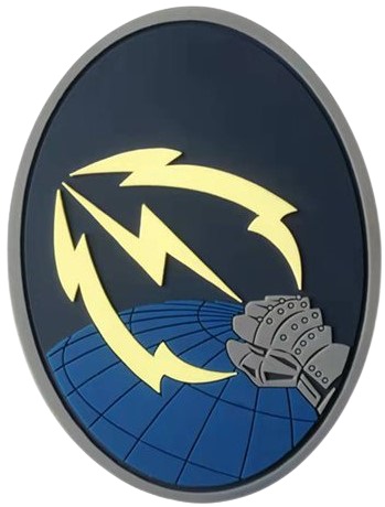 Coat of arms (crest) of the 50th Communications Squadron, US Space Force