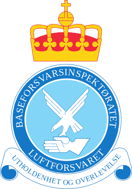 Coat of arms (crest) of the Base Defence Inspectorate, Norwegian Air Force