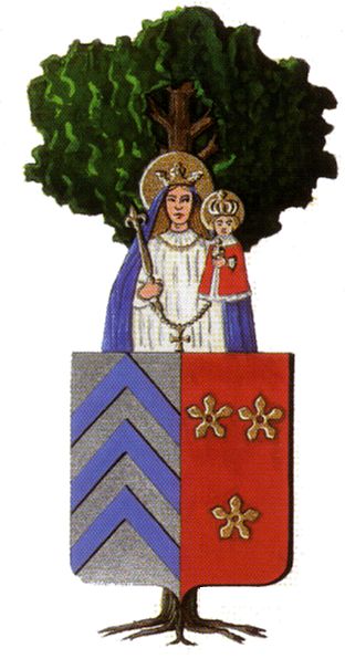 Wapen van Scherpenheuvel-Zichem/Coat of arms (crest) of Scherpenheuvel-Zichem
