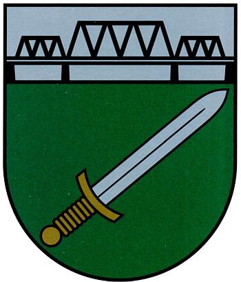 Coat of arms (crest) of Skrunda (municipality)