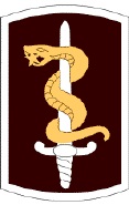 Coat of arms (crest) of 30th Medical Brigade, US Army