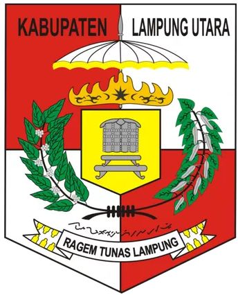 Coat of arms (crest) of Lampung Utara Regency
