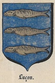 Coat of arms (crest) of Luçon (Vendée)