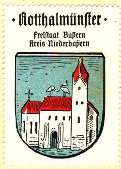 Wappen von Rotthalmünster