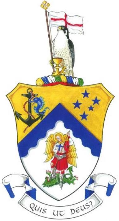 Arms (crest) of Parish of St. Michael and All Angels