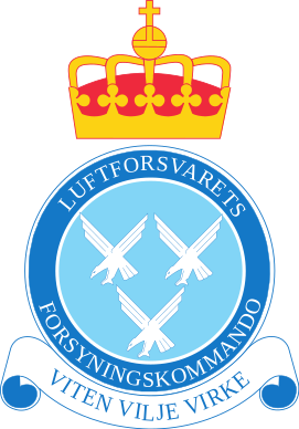 Coat of arms (crest) of the Air Force Supply Command, Norwegian Air Force