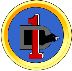 Coat of arms (crest) of the I Division, Colombian Army