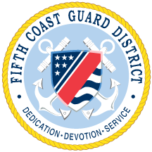 Coat of arms (crest) of the US Coast Guard 5th District