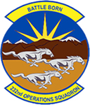 Coat of arms (crest) of the 232nd Operations Squadron, Nevada Air National Guard