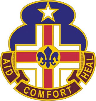 Coat of arms (crest) of the 94th Combat Support Hospital, US Army