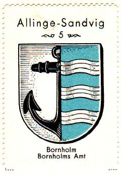 Arms (crest) of Allinge-Sandvig