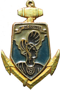 Blason de Guinée Regiment, French Army/Arms (crest) of Guinée Regiment, French Army