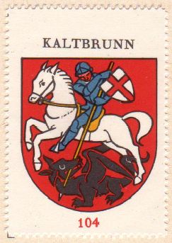 Wappen von/Blason de Kaltbrunn (Sankt Gallen)
