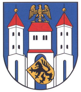 Wappen von Neustadt an der Orla/Arms of Neustadt an der Orla