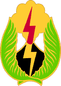 Coat of arms (crest) of 25th Infantry Division Tropic Lightning, US Army