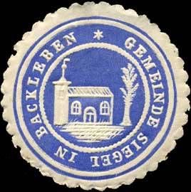 Wappen von Backleben/Arms (crest) of Backleben