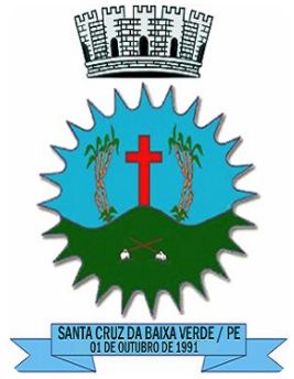 Brasão de Santa Cruz da Baixa Verde/Arms (crest) of Santa Cruz da Baixa Verde