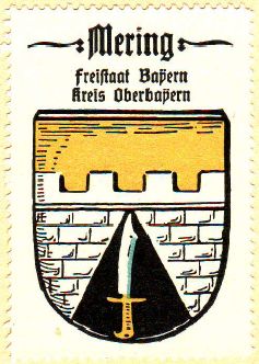 Wappen von Mering/Coat of arms (crest) of Mering