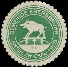 Wappen von Ebersbrunn/Arms (crest) of Ebersbrunn