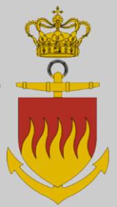 Coat of arms (crest) of the Frigate Rolf Krake (F342), Danish Navy