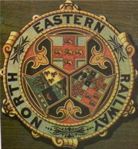 Coat of arms (crest) of North Eastern Railways