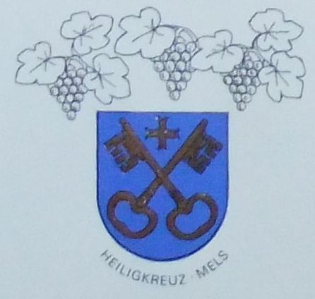 Wappen von Heiligkreuz (Mels)/Arms (crest) of Heiligkreuz (Mels)