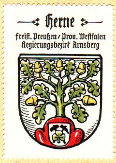 Wappen von Herne (Ruhr)/Coat of arms (crest) of Herne (Ruhr)