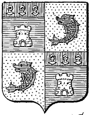 Arms of Louis-Apolinaire de La Tour du Pin-Montauban