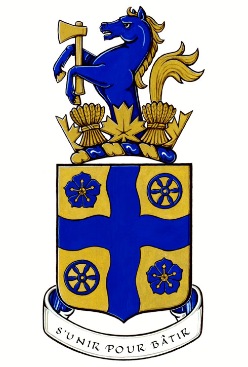 Arms (crest) of Saint-Victor