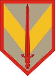 Coat of arms (crest) of 1st Sustainment Brigade, US Army