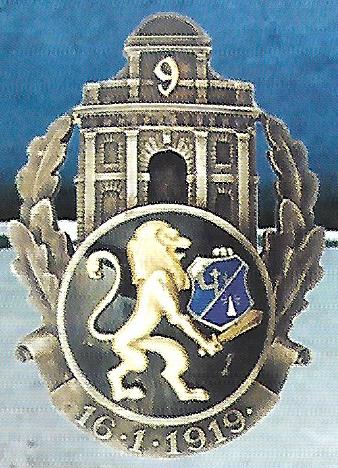Arms of 9th Independent Infantry Battalion, Estonian Army