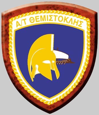 Coat of arms (crest) of the Destroyer Themistoklis (D210), Hellenic Navy