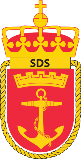 Coat of arms (crest) of the Naval Defence District South, Norwegian Navy