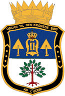 Coat of arms (crest) of Lodge of St John no 7 Oscar til den kronede Bøg (Norwegian Order of Freemasons)