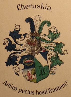 Coat of arms (crest) of Corps Cheruskia zu Karlsruhe