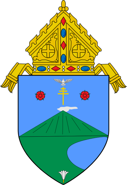 Arms (crest) of Diocese of Legazpi