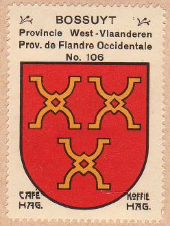 Wapen van/Blason de Bossuit