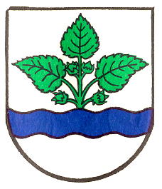 Wappen von Hasselbach (Sinsheim)/Arms of Hasselbach (Sinsheim)